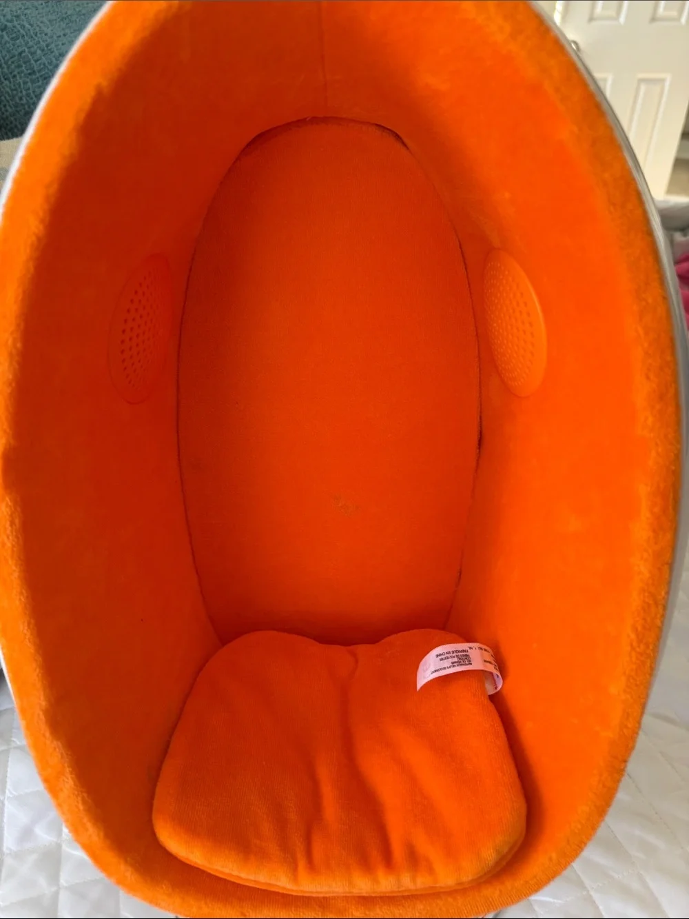 American Girl Julie’s Egg Chair with Matching Ottoman